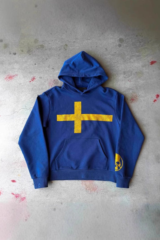 3D Print Retro Trendy Loose Unisex Hooded Pullover Hoodie