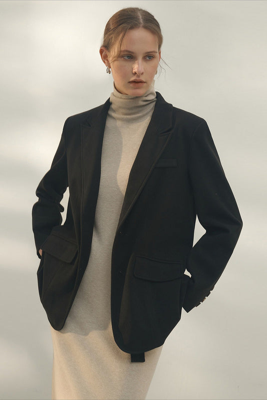 Vintage Single-Breasted Blazer