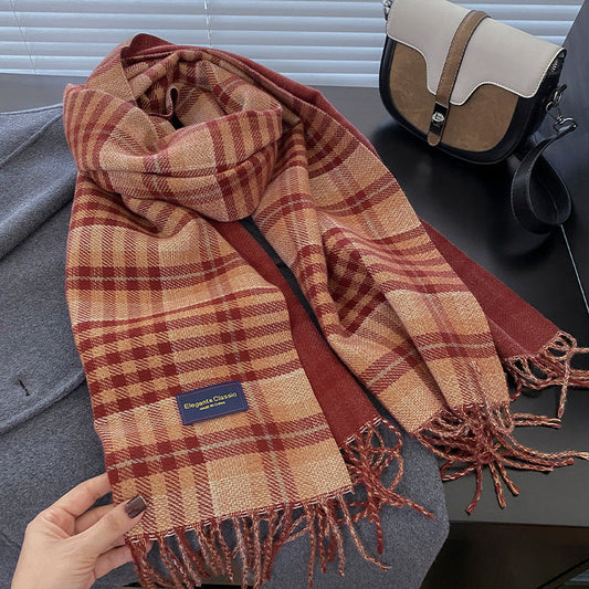 Premium Classic Plaid Scarf