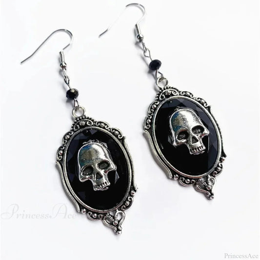 Antique Dim Gothic Blade Stiletto Earring black