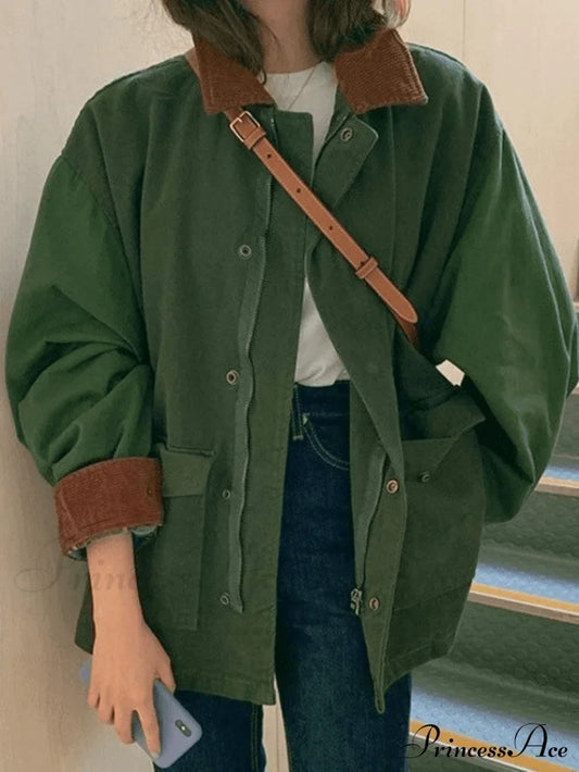 Comic Print Graceful Long Sleeve Tee Jackets