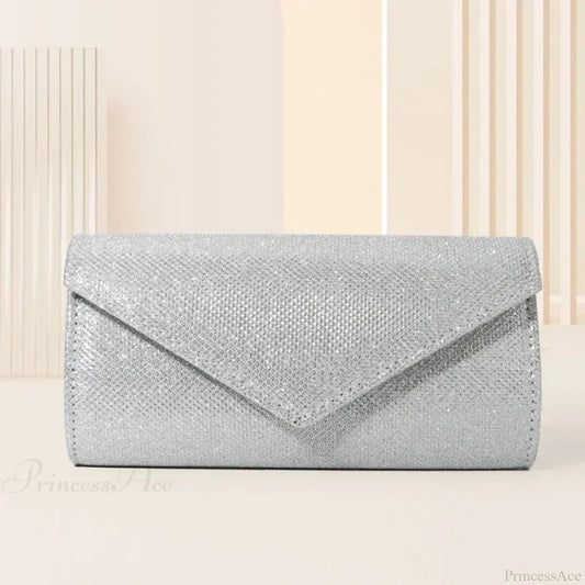 Glitter Envelope Chain Evening Clutch Bag clutchbag-250126