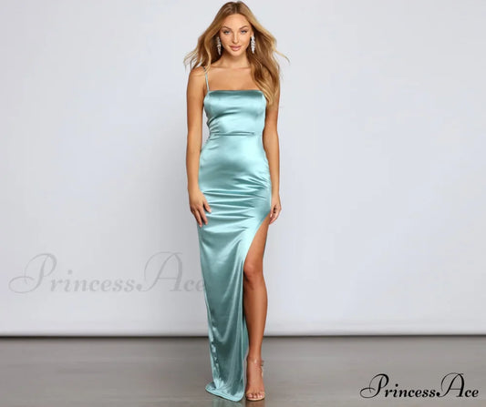 Riya Formal High Slit Dress - Lady Occasions