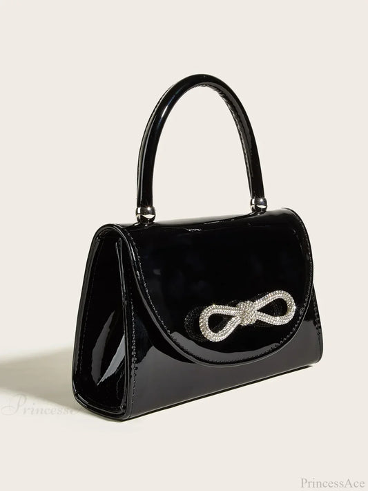 Sequin Crystal Evening Clutch Wedding Bag Black clutchbag-250126