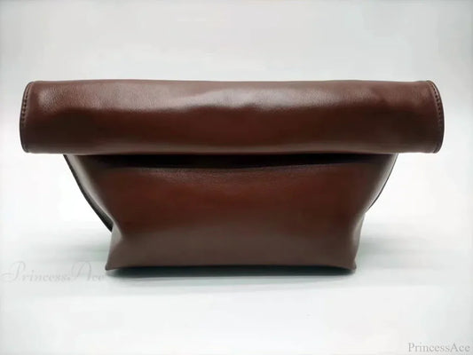 Vintage Soft PU Leather Clutch Wristlet coffee wristlet-250126