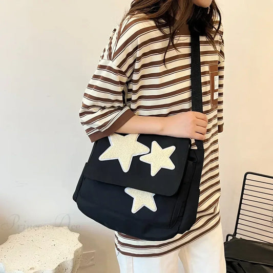 Y2K Star Pattern Crossbody Shoulder Bag shoulder-250126
