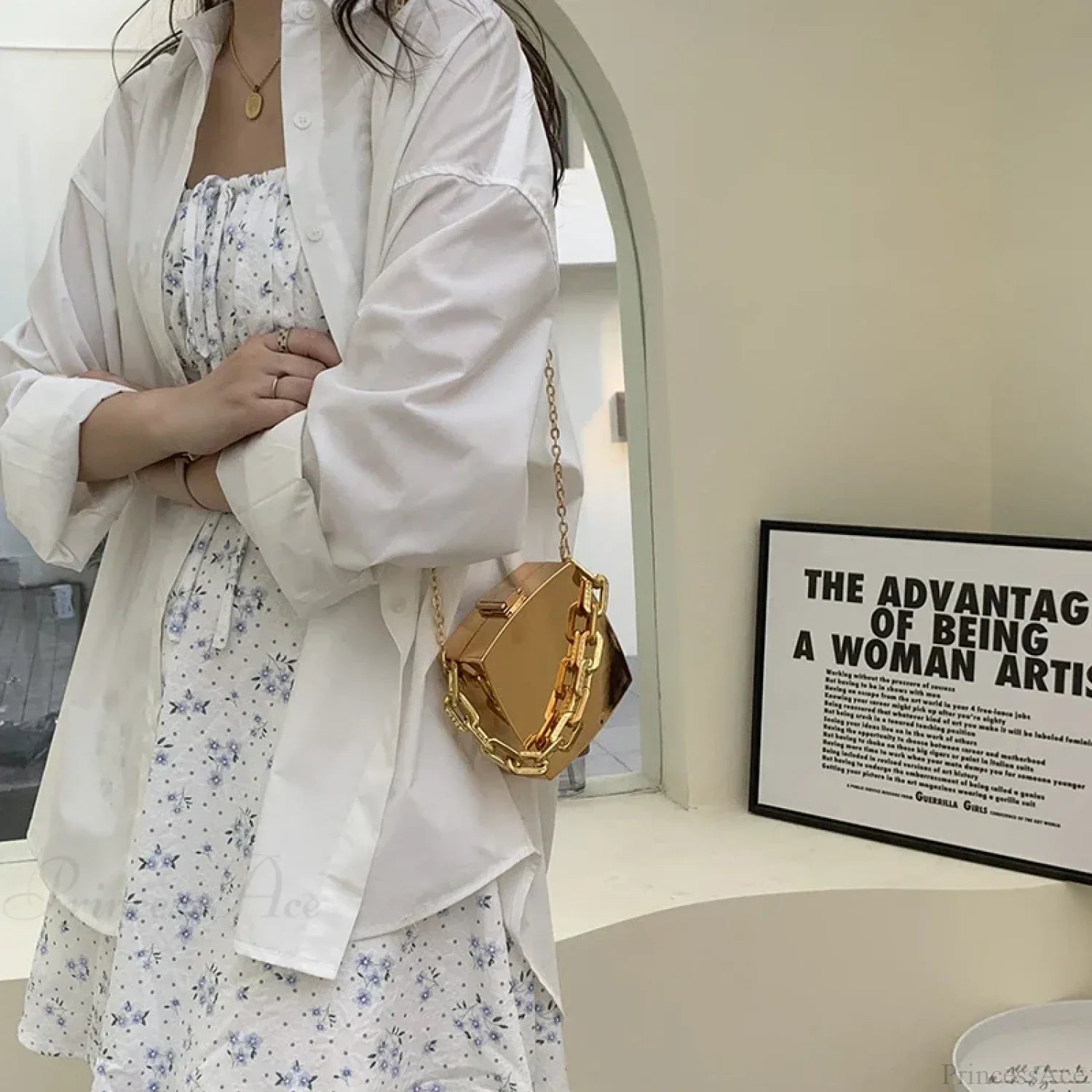 2022 Trend Designer PVC Box Clutch Bag clutchbag-250126