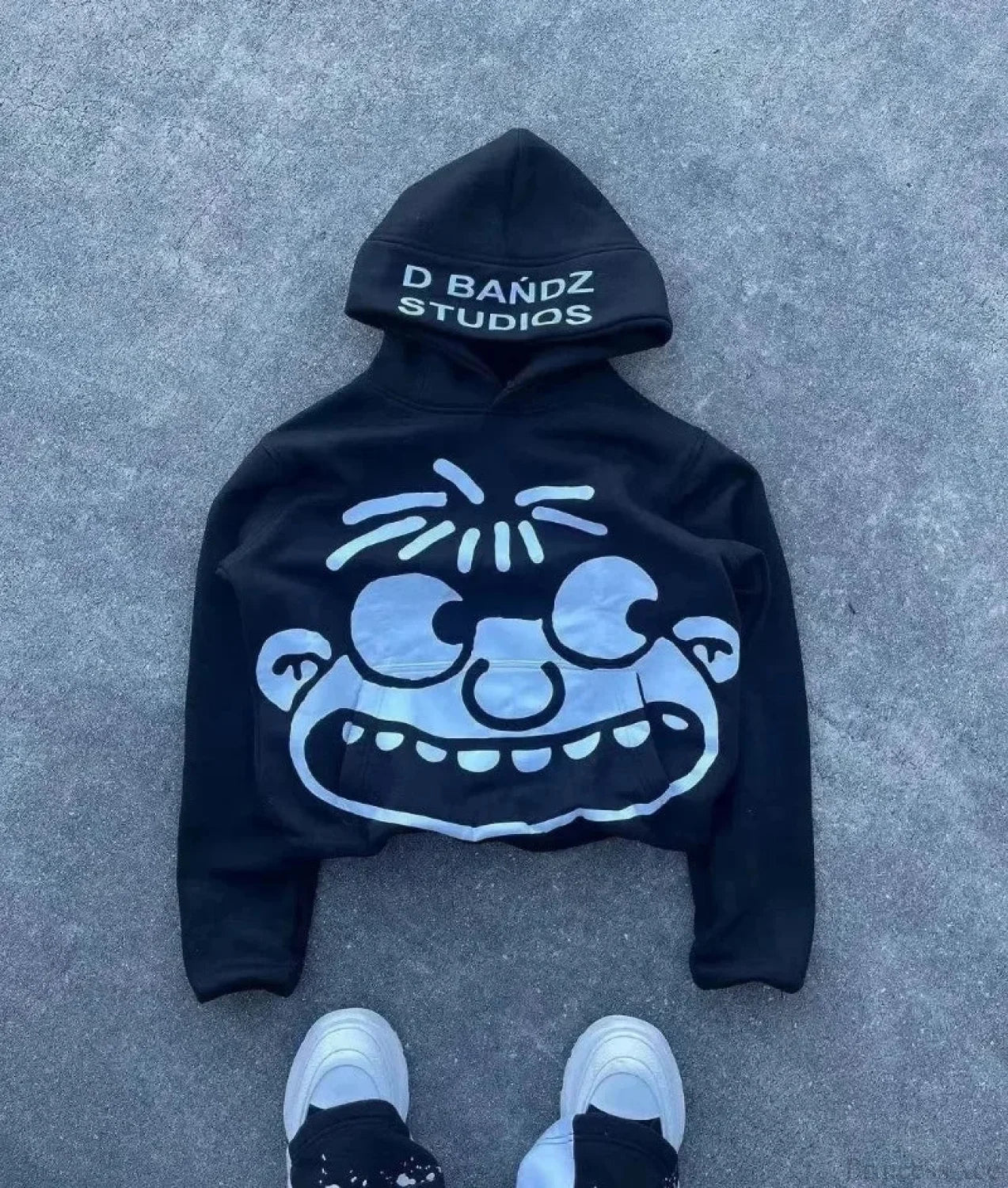 Autumn Fun Pattern Printed Hoodie