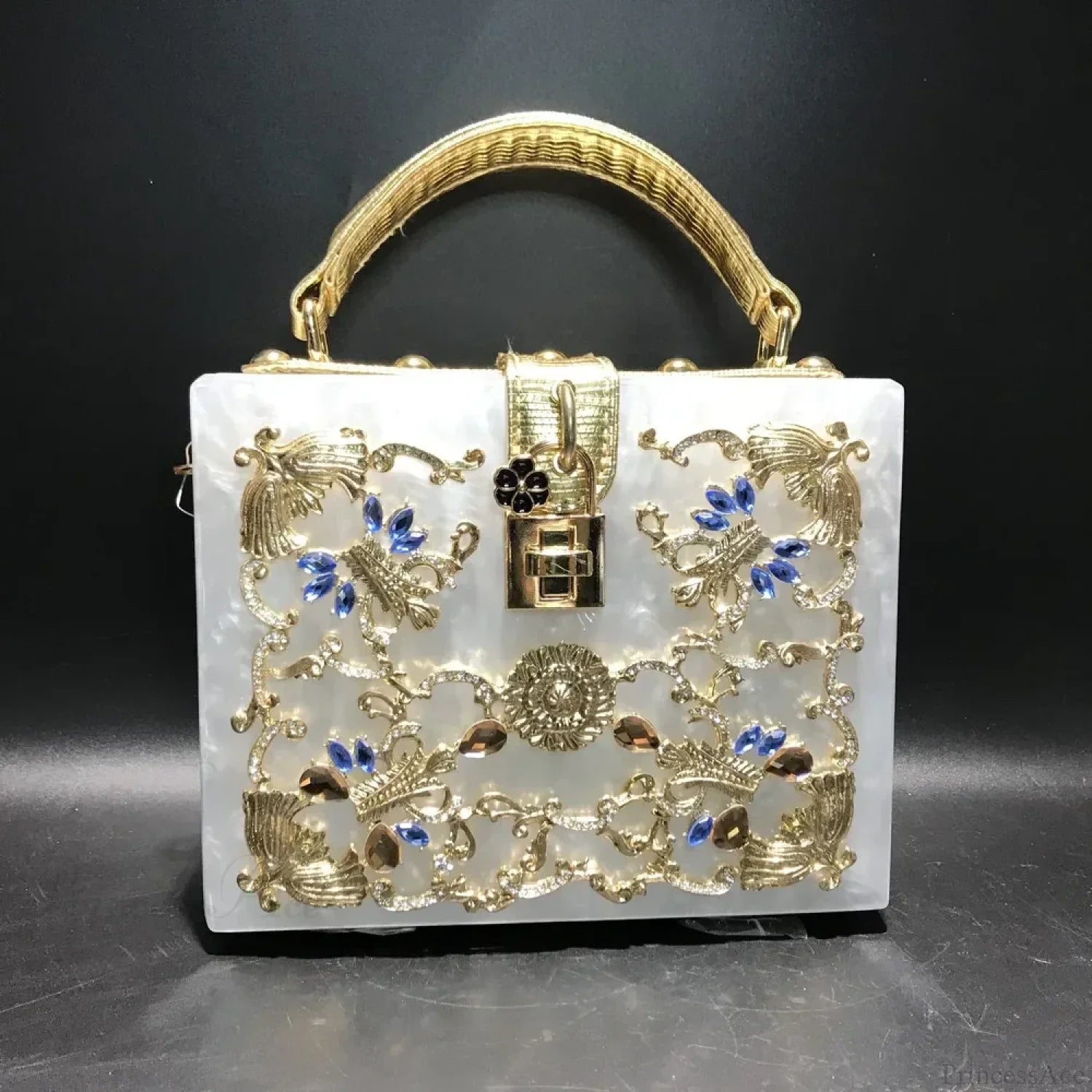 Bling Sequined Heart Evening Clutch Bag color same picture16 clutchbag-250126