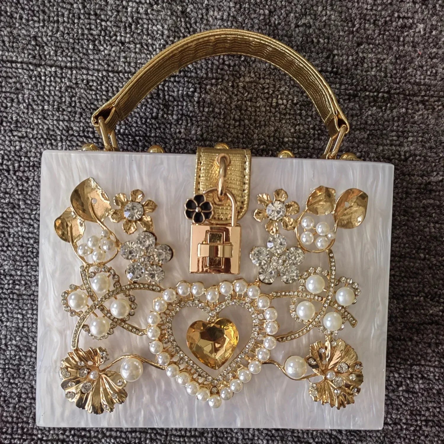 Bling Sequined Heart Evening Clutch Bag color same picture7 clutchbag-250126