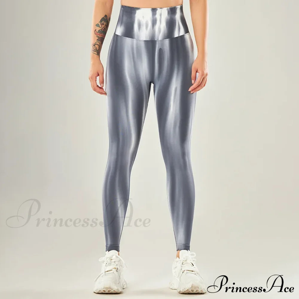 Buttocks Seamless Yoga Legging Gray / S