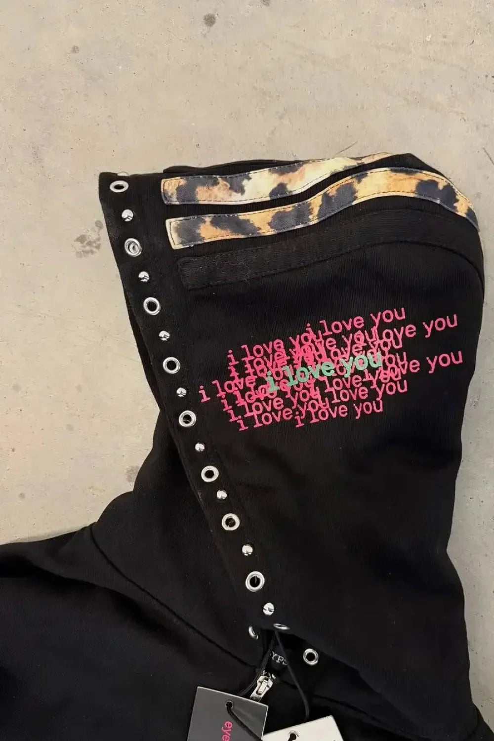 Casual Leopard Print Hoodie