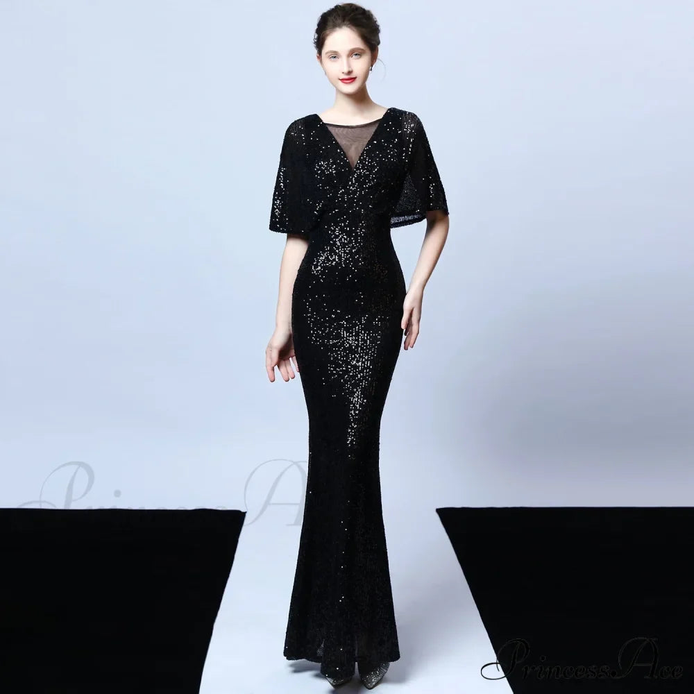 Charlotte Formal Sequin Mermaid Dress - Lady Occasions