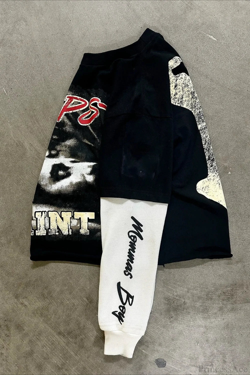 Dark Futuristic Counterfeit 2-Part Hoodie