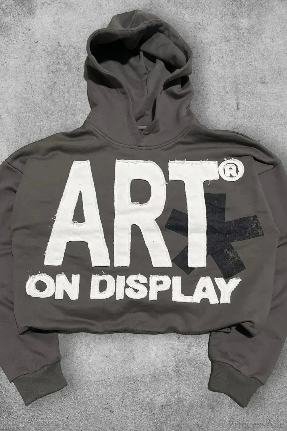 Flash Diamond Oversized Hoodie Grey 2 / M