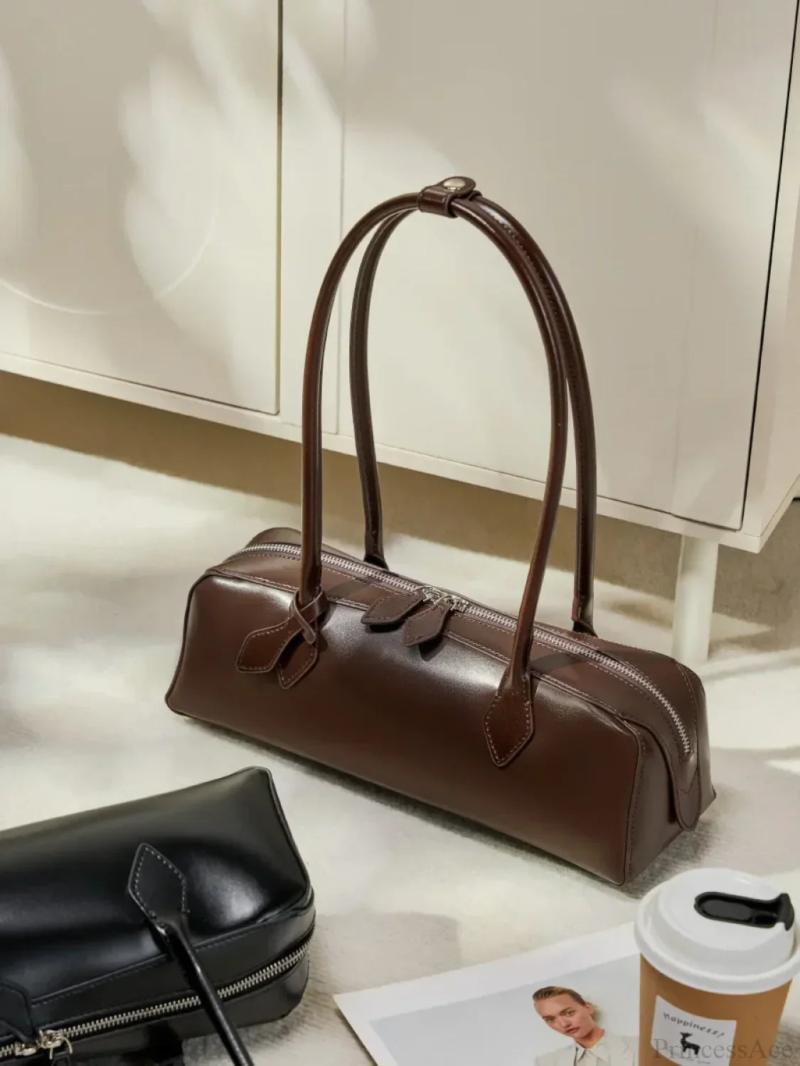 Genuine Leather Women’s Shoulder Wristlet wristlet-250126