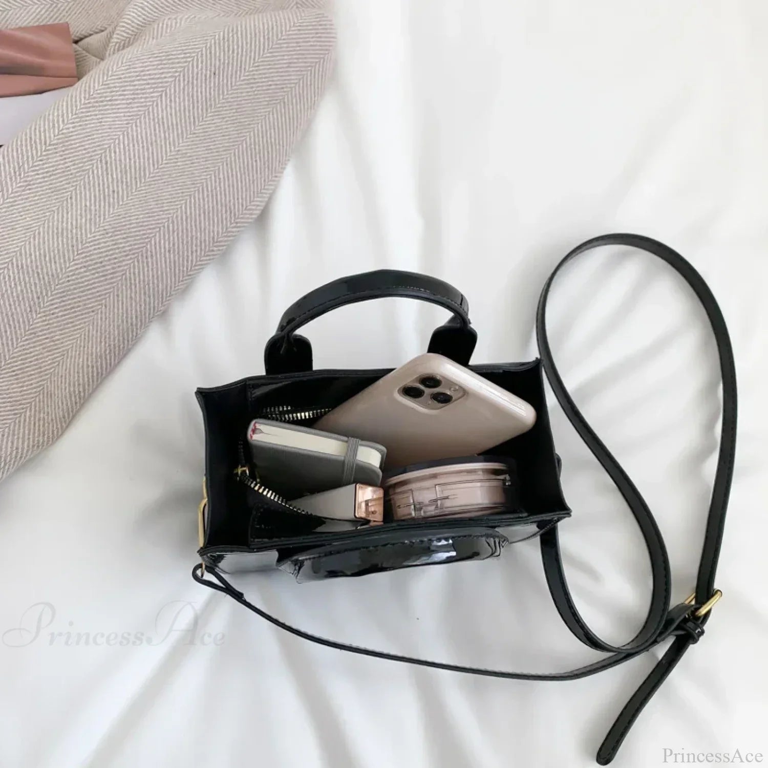 High-Quality Leather Designer Luxury Satchel Handbag handbag-250126