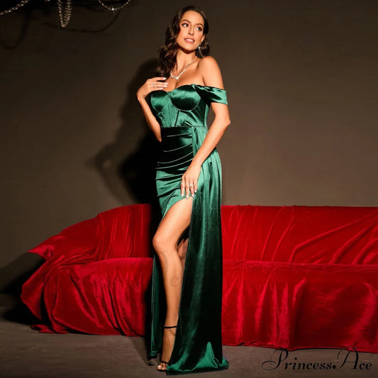 Josephine Formal Stylish Velvet Sweetheart Dress S.o. Long Dresses