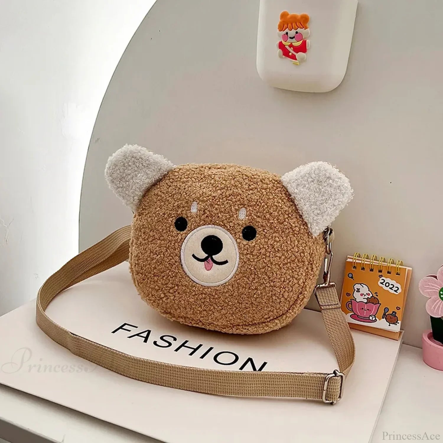 Kawaii Plush Cartoon Crossbody Bag crossbody-250126