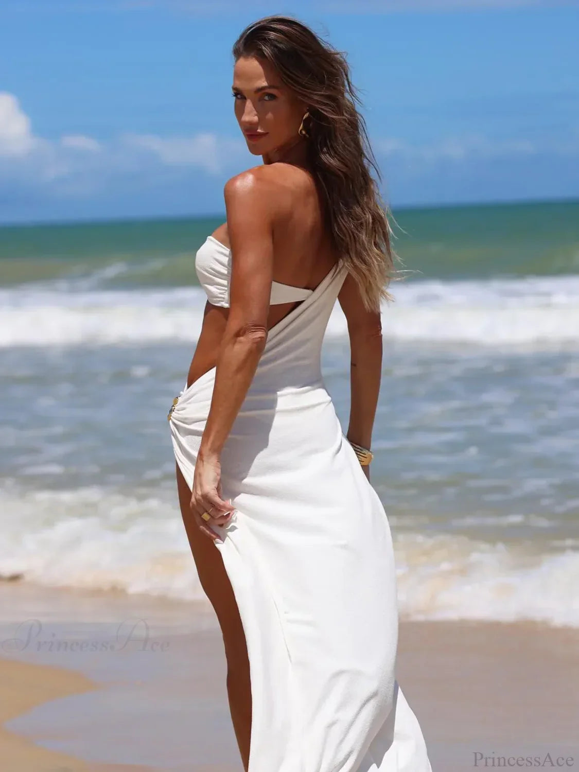 Micro Bikini Sexy One-Shoulder Swimsuit One Piece onepiece-250223