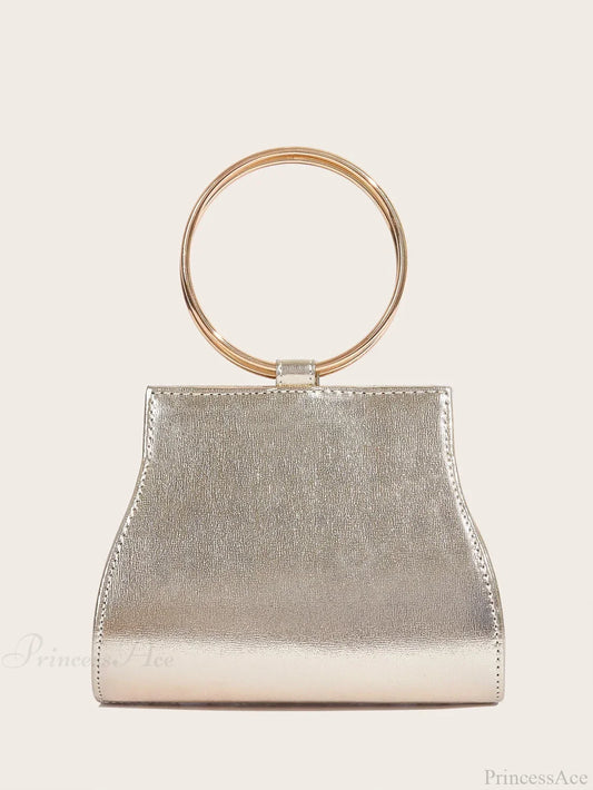 PU Rhinestone Clutch Bag for Women Party Wedding Fashion Gold clutchbag-250126