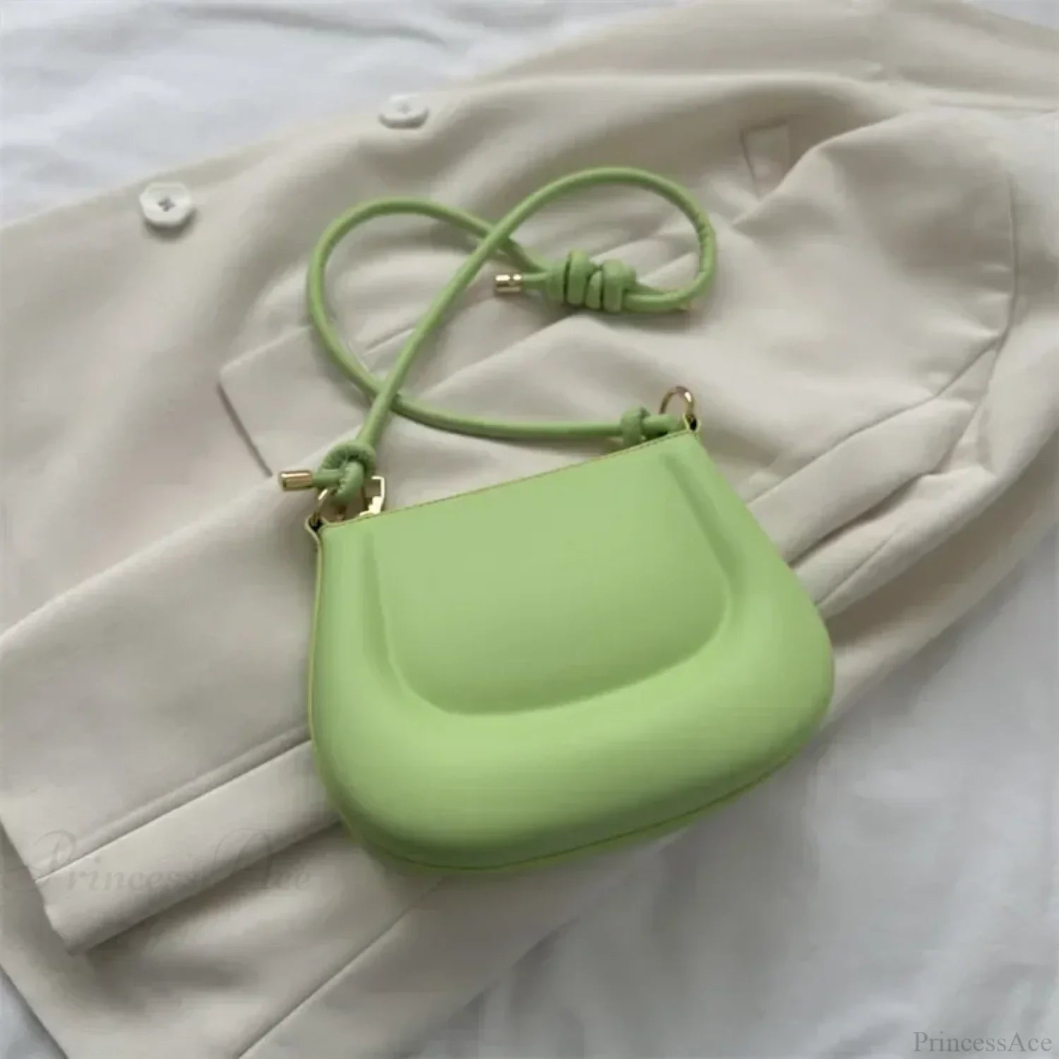 Purple Retro PU Leather Crossbody Shoulder Bag Green / 20x6x15cm shoulder-250126