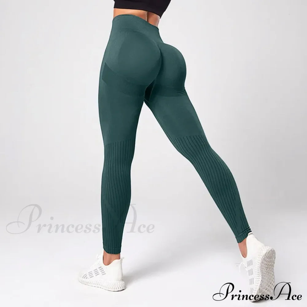 Seamless Knitted Yoga Gym Sport Legging