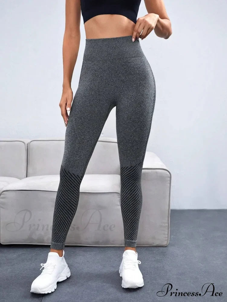 Seamless Waist Fitness Scrunch Butt Athletic Legging