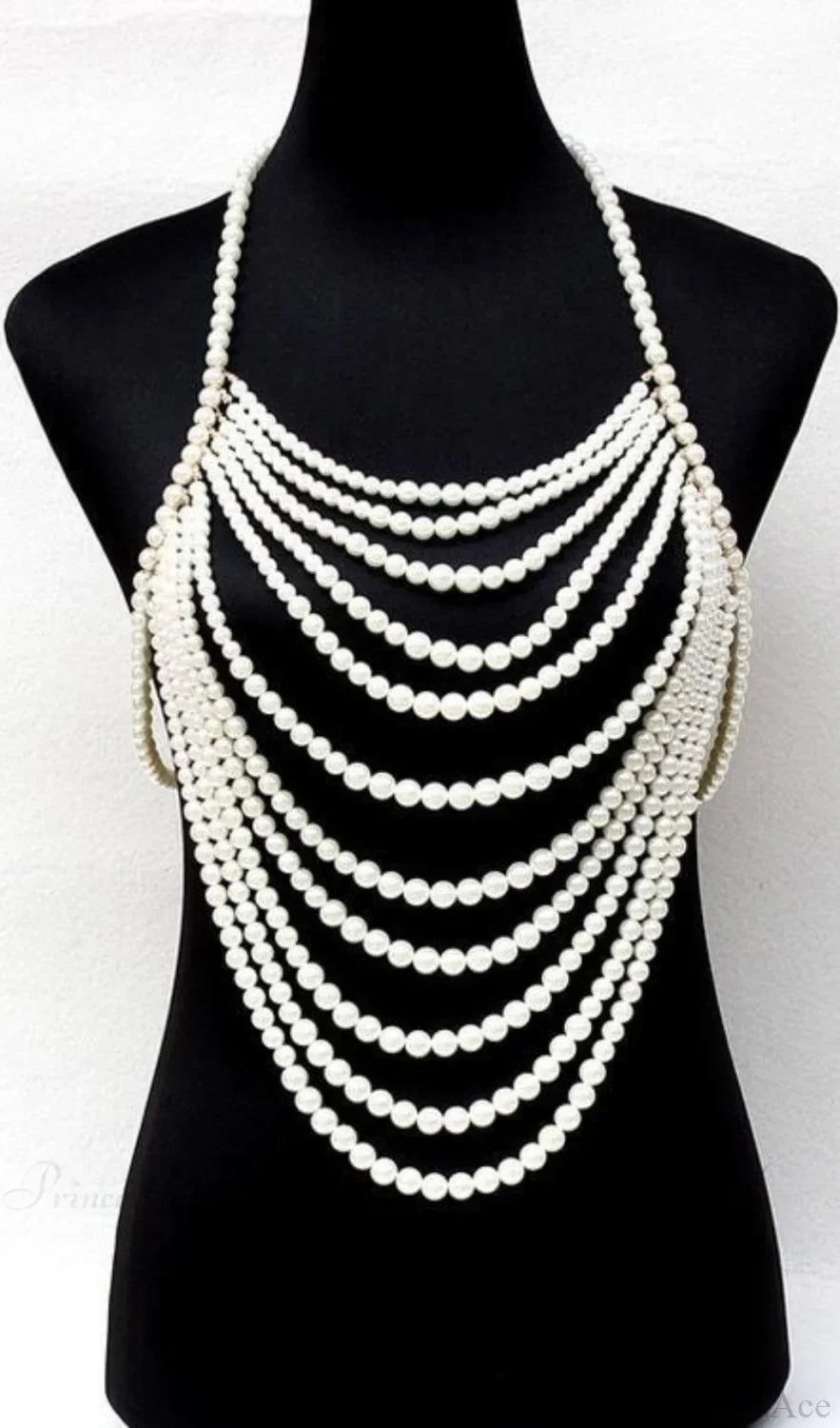 Shawl White Pearl Top Accessories