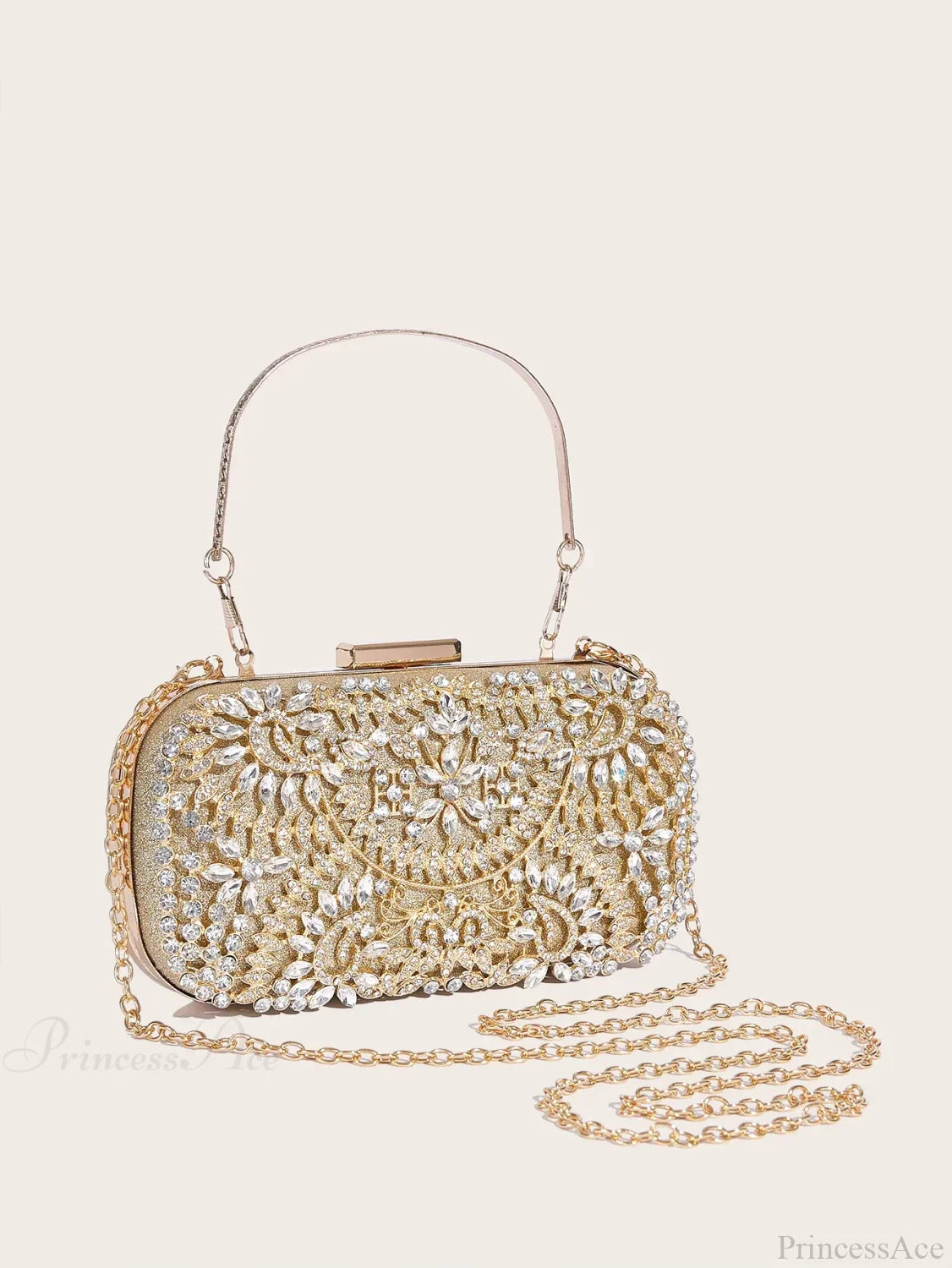 Shiny Corduroy Fashionable Dinner Party Wedding Clutch Bag clutchbag-250126