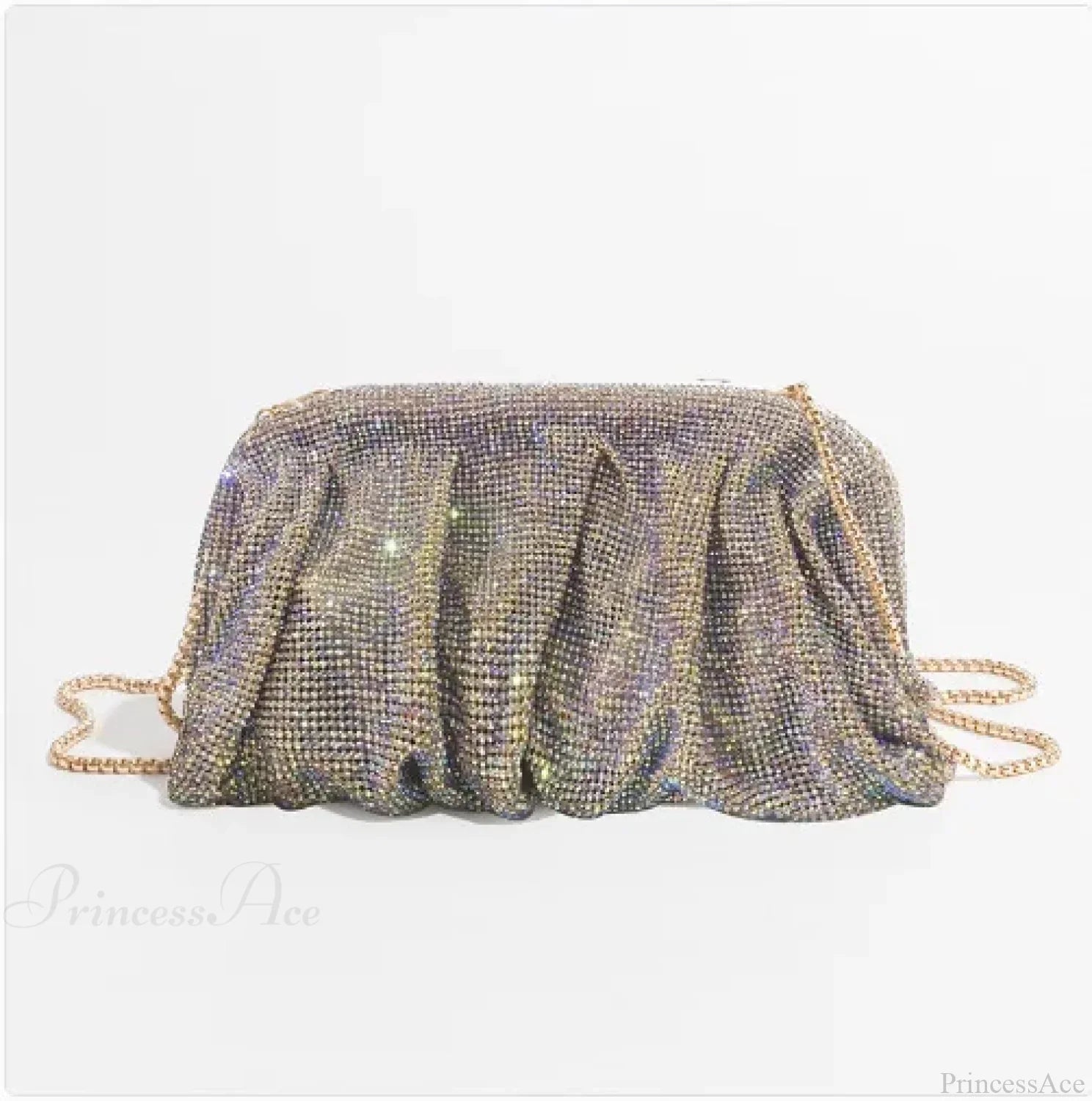 Shiny Rhinestone Wedding Clutch Wristlet ab silver wristlet-250126