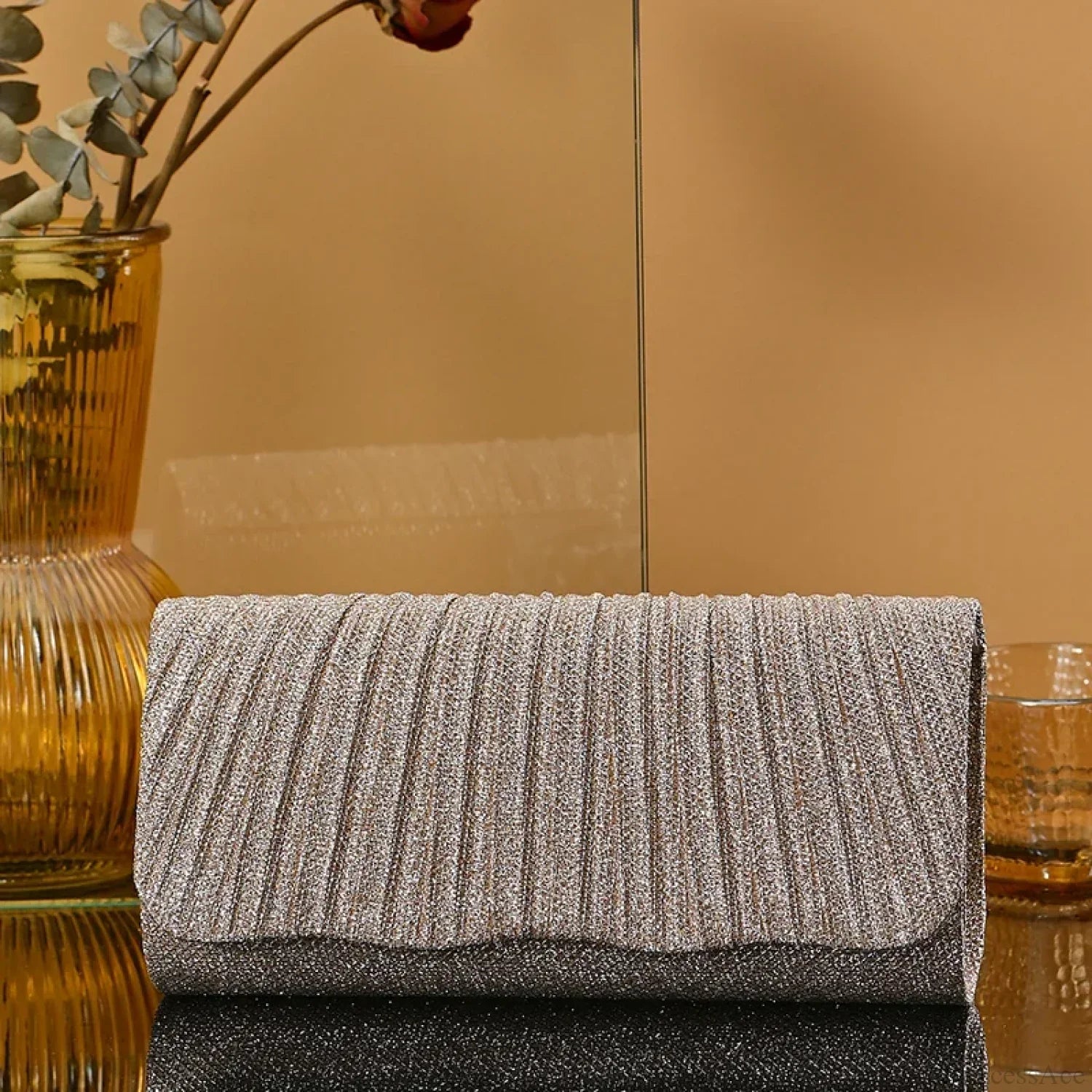 Small Bride Crystal Handbag Wristlet wristlet-250126