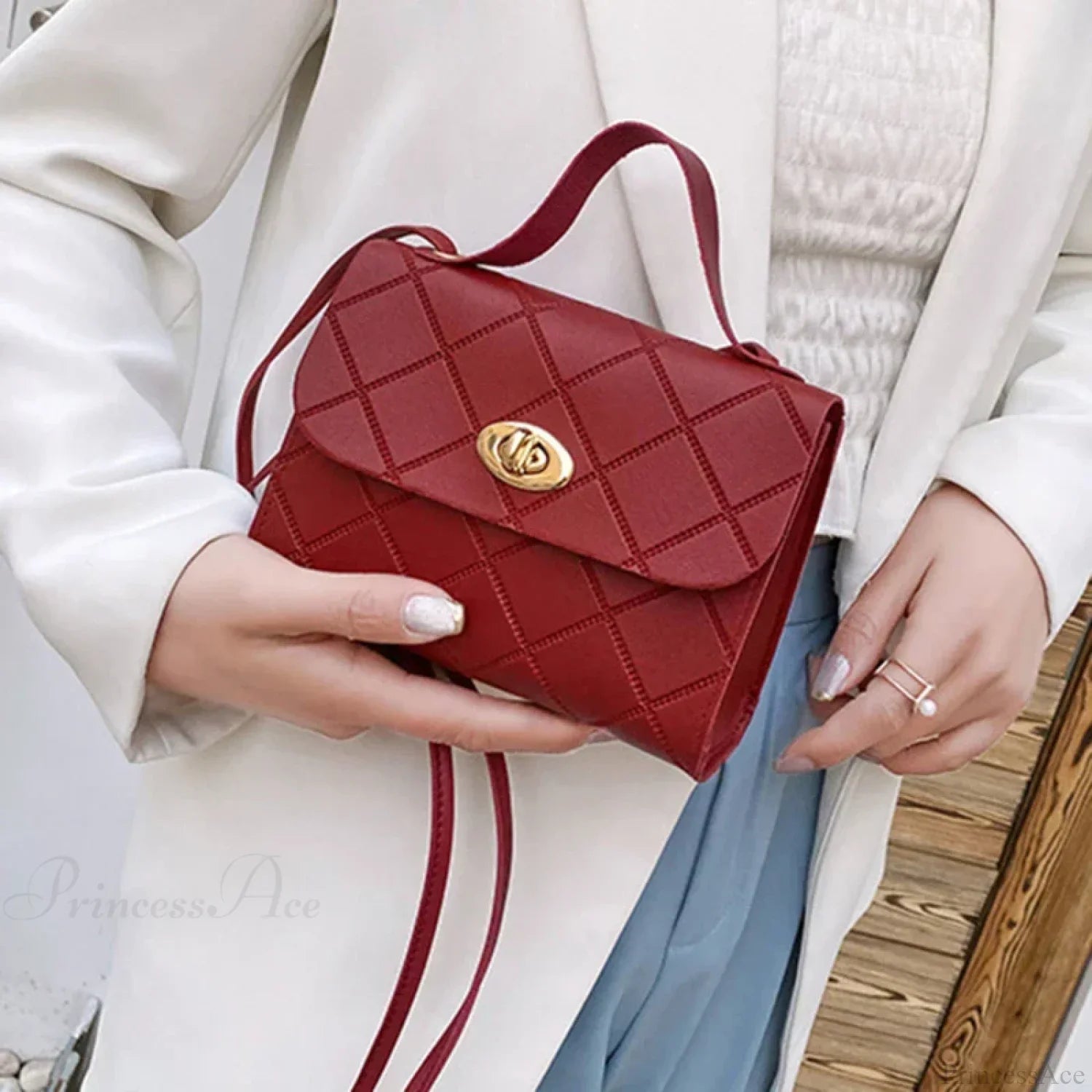 Small Trendy Messenger Female Crossbody Handbag handbag-250126