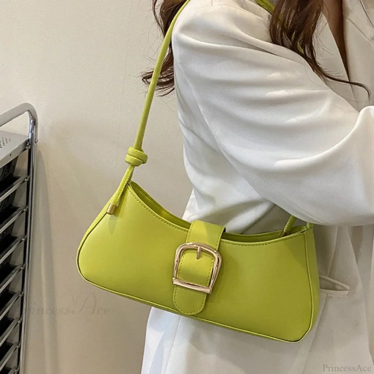 Solid Color Trendy Small Shoulder Bag shoulder-250126