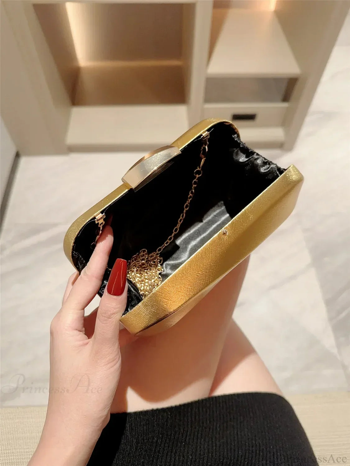 Textured Square Box Evening Wedding Clutch Bag clutchbag-250126