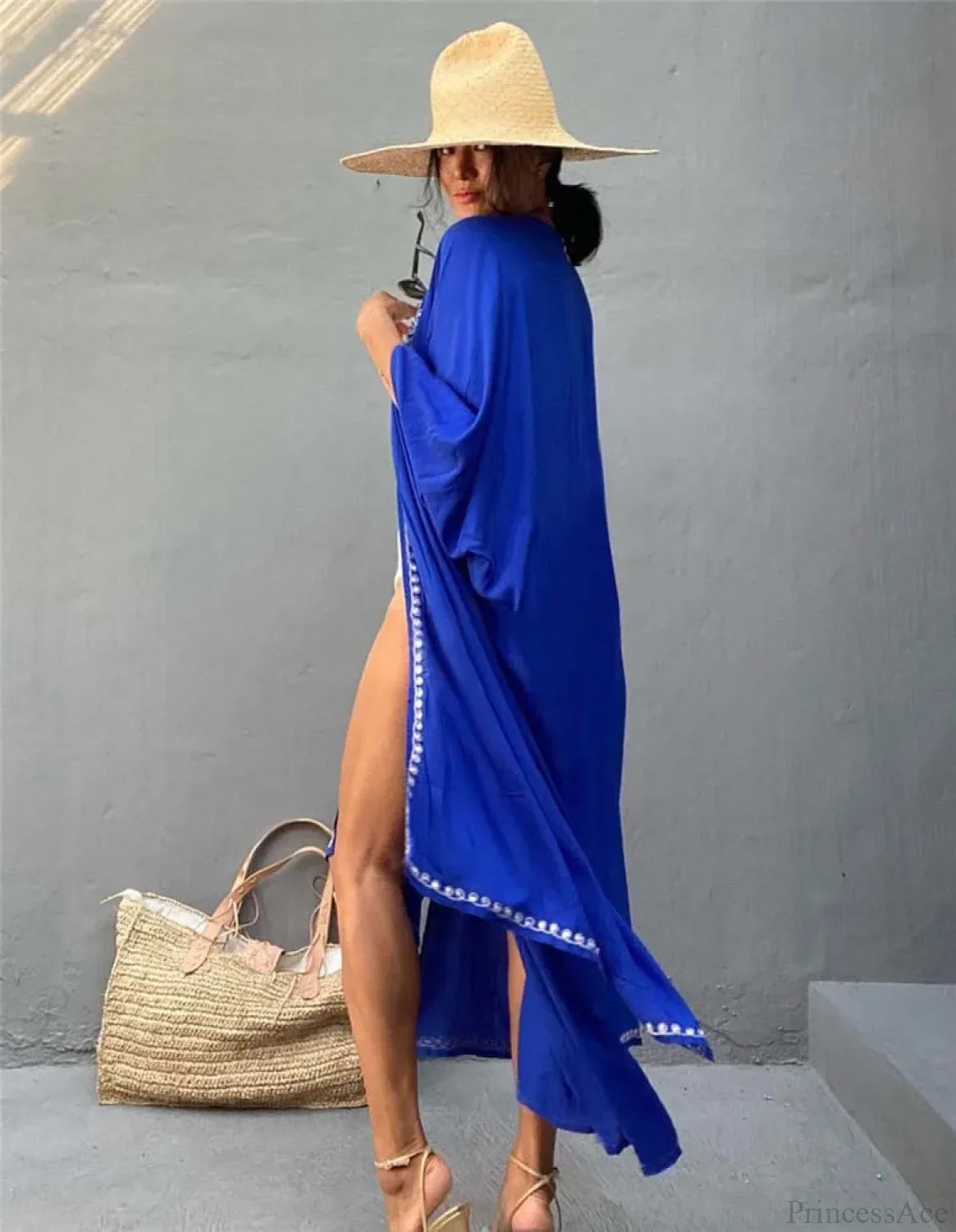 White Crochet Pareos Bikini Cover Up