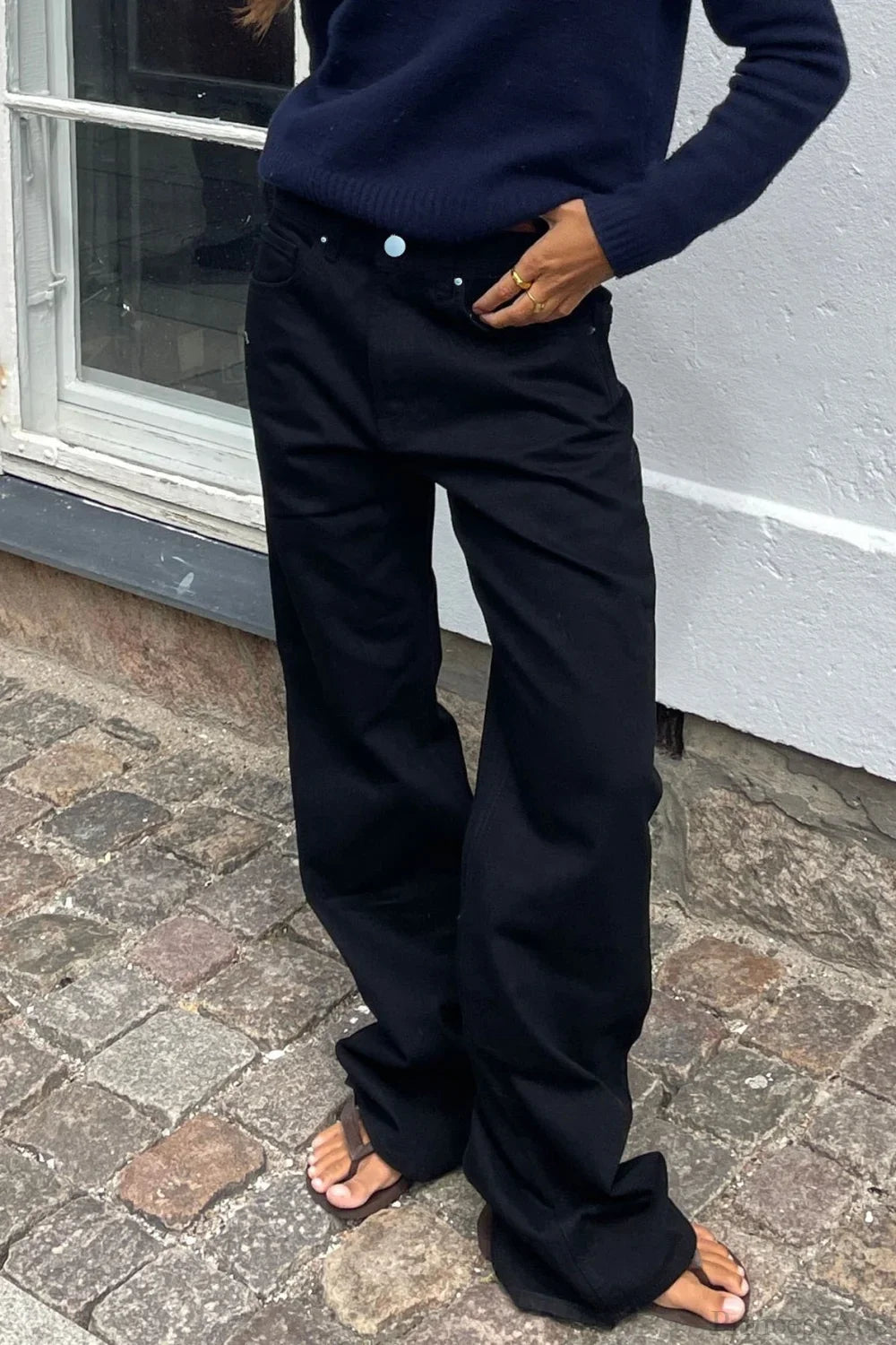 Y2K Star Color-Block Patchwork Jeans