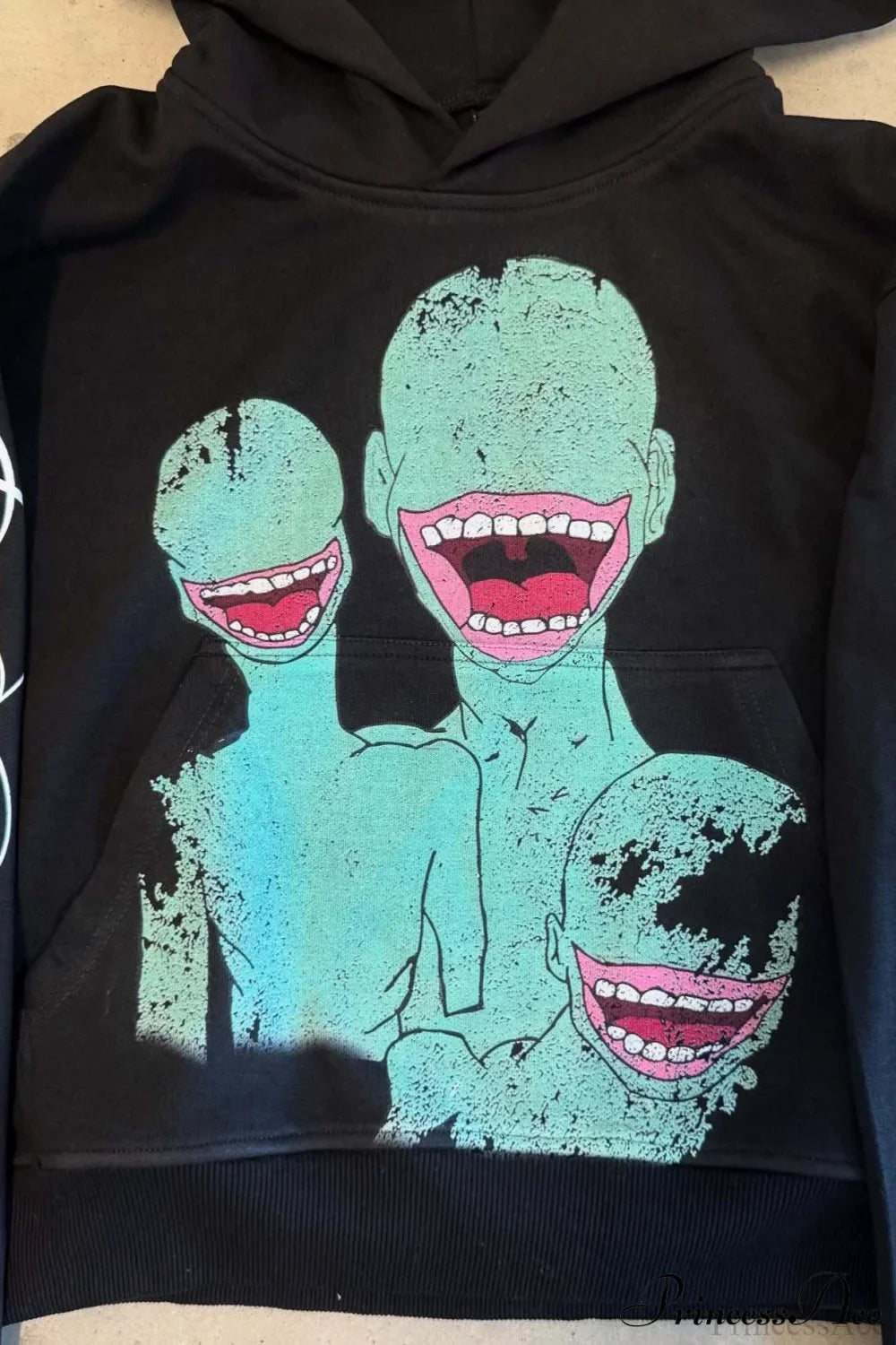 Y2K Whimsical Character Pullover Hoodie